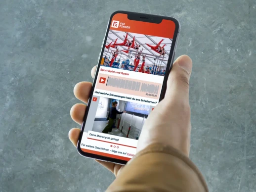 Attraktive Posteninhalte mit Multimedia-Content.